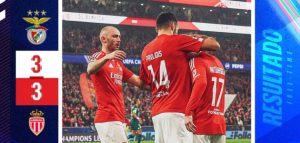 بنفيكا يعبر إلى دور الـ16 بعد تعادل مثير أمام موناكو في دوري الأبطال